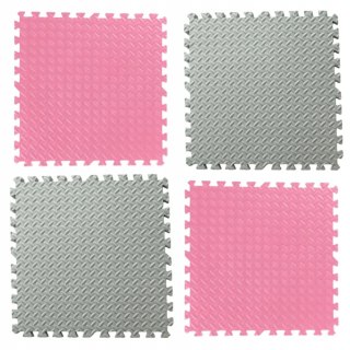 Luxma Gruba mata piankowa Eva duże puzzle piankowe XXL 120x120x 1cm 4szt EM1002RS