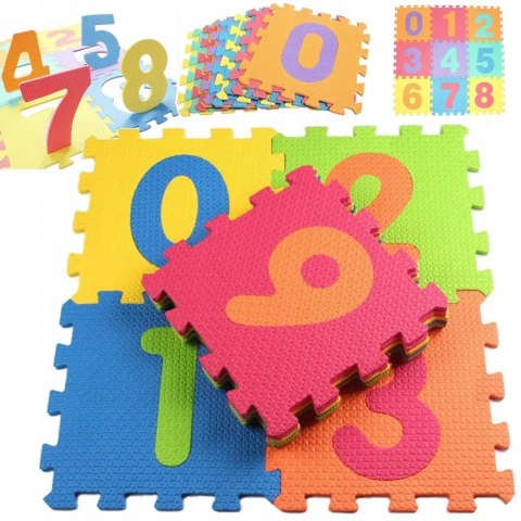 Luxma Puzzle piankowe mata eve 10 szt liczby CB-102 Luxma Puzzle piankowe mata eve 10 szt liczby CB-102