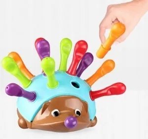 Luxma Sorter Układanka Jeż Montessori Liczby 8818 Luxma Sorter Układanka Jeż Montessori Liczby 8818