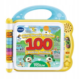 VTech Wielki słownik pojazdów z rodziną Treflików polsko - angielski Vtech 61799