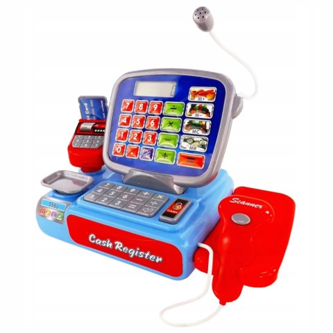 Luxma Elektroniczna kasa fiskalna niebieska 2387 Luxma Elektroniczna kasa fiskalna niebieska 2387