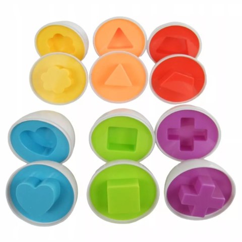 Luxma Układanka sorter jajka Montessori kolory DF24A Luxma Układanka sorter jajka Montessori kolory DF24A