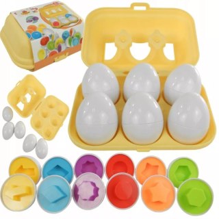 Luxma Układanka sorter jajka Montessori kolory DF24B