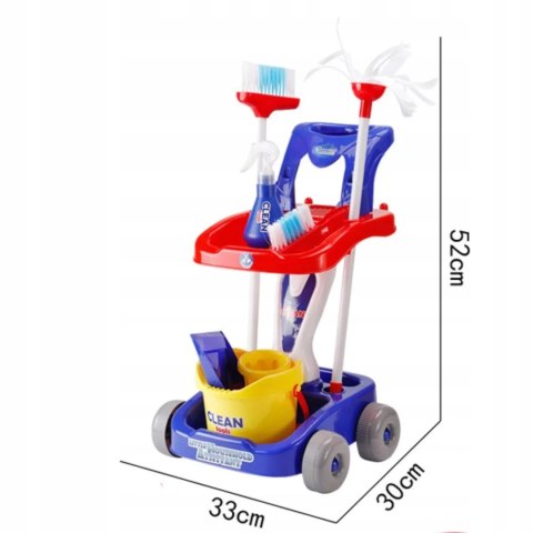 Luxma Zestaw do sprzątania robot sprzątający wózek 998-2 Luxma Zestaw do sprzątania robot sprzątający wózek 998-2