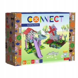 Trefl Zestaw klocków Connect 2w1: Domek na drzewie / Wiatrak Trefl 61978