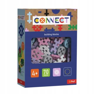 Trefl Zestaw klocków Connect - Basic Girl 70 elementów 4+ Trefl 61982