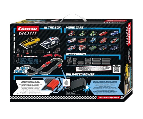 CARRERA Carrera Go 20063519 Highway Chase 4,3m CARRERA Carrera Go 20063519 Highway Chase 4,3m