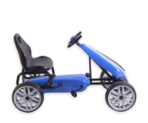 Milly Mally Milly Mally Gokart na pedały Power Blue Milly Mally Milly Mally Gokart na pedały Power Blue