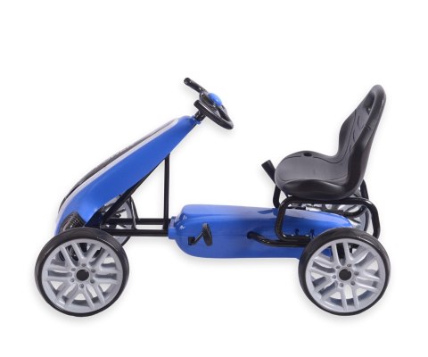 Milly Mally Milly Mally Gokart na pedały Power Blue Milly Mally Milly Mally Gokart na pedały Power Blue