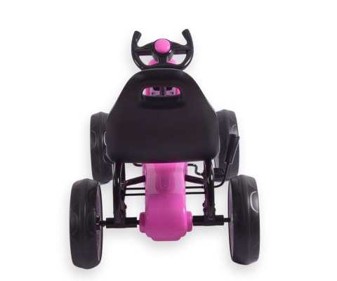 Milly Mally Milly Mally Gokart na pedały Power Pink Milly Mally Milly Mally Gokart na pedały Power Pink