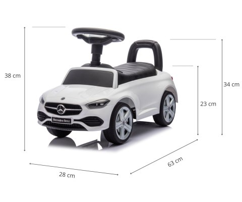 Milly Mally Milly Mally Pojazd MERCEDES C-Class S White Milly Mally Milly Mally Pojazd MERCEDES C-Class S White