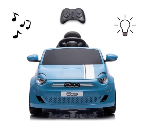 Milly Mally Milly Mally Pojazd na akumulator Fiat 500e Blue