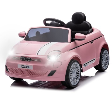 Milly Mally Milly Mally Pojazd na akumulator Fiat 500e Pink