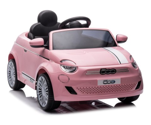 Milly Mally Milly Mally Pojazd na akumulator Fiat 500e Pink