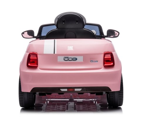 Milly Mally Milly Mally Pojazd na akumulator Fiat 500e Pink