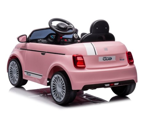 Milly Mally Milly Mally Pojazd na akumulator Fiat 500e Pink