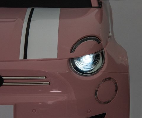 Milly Mally Milly Mally Pojazd na akumulator Fiat 500e Pink