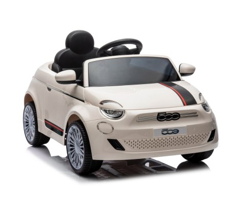 Milly Mally Milly Mally Pojazd na akumulator Fiat 500e White