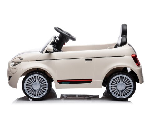 Milly Mally Milly Mally Pojazd na akumulator Fiat 500e White