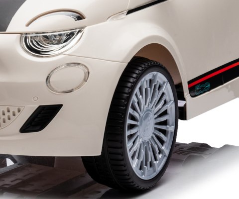 Milly Mally Milly Mally Pojazd na akumulator Fiat 500e White