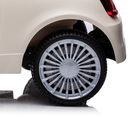 Milly Mally Milly Mally Pojazd na akumulator Fiat 500e White