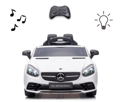 Milly Mally Milly Mally Pojazd na akumulator Mercedes-Benz SLC White Milly Mally Milly Mally Pojazd na akumulator Mercedes-Benz SLC White
