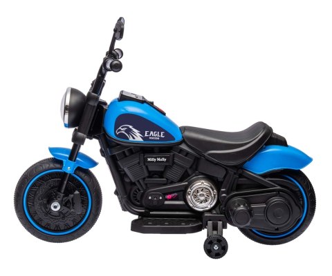 Milly Mally Milly Mally Pojazd na akumulator Motocykl Eagle Blue Milly Mally Milly Mally Pojazd na akumulator Motocykl Eagle Blue