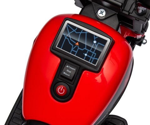 Milly Mally Milly Mally Pojazd na akumulator Motocykl Eagle Red Milly Mally Milly Mally Pojazd na akumulator Motocykl Eagle Red