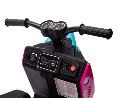 Milly Mally Milly Mally Pojazd na akumulator Skuter City Pink