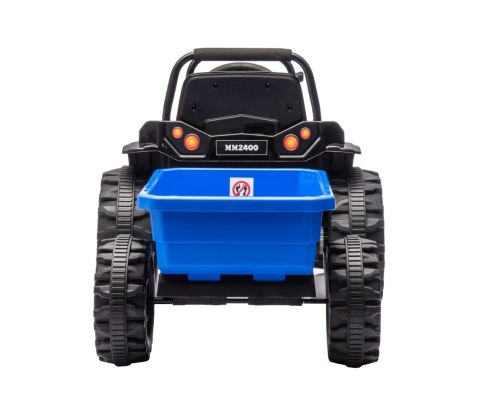 Milly Mally Milly Mally Pojazd na akumulator Traktor z przyczepą Farmer Blue