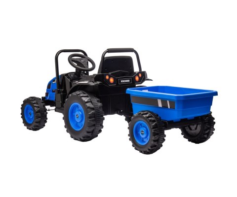 Milly Mally Milly Mally Pojazd na akumulator Traktor z przyczepą Farmer Blue