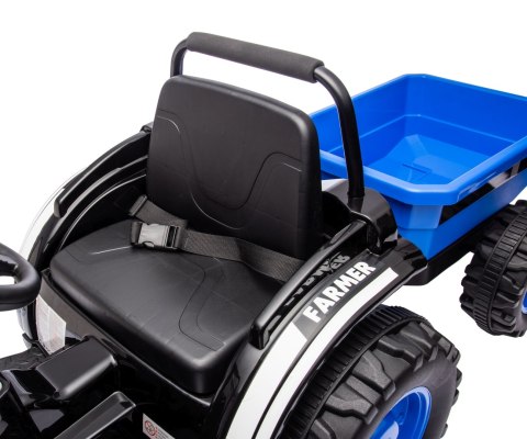 Milly Mally Milly Mally Pojazd na akumulator Traktor z przyczepą Farmer Blue