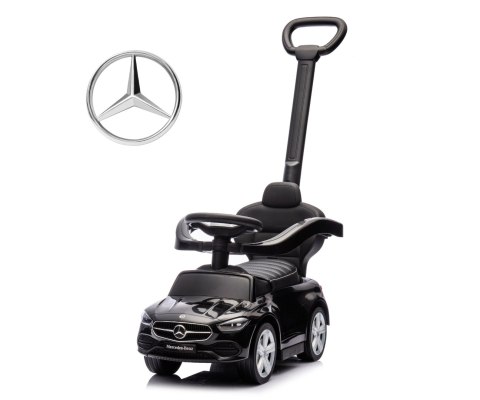 Milly Mally Milly Mally Pojazd z rączką MERCEDES C-Class Deluxe Black Milly Mally Milly Mally Pojazd z rączką MERCEDES C-Class Deluxe Black