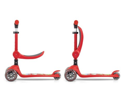 Milly Mally Milly Mally Scooter Fuzzy Red Milly Mally Milly Mally Scooter Fuzzy Red