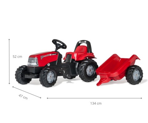 Rolly Toys Rolly Toys 012411 Traktor Rolly Kid Case 1170 CVX z przyczepą Rolly Toys Rolly Toys 012411 Traktor Rolly Kid Case 1170 CVX z przyczepą