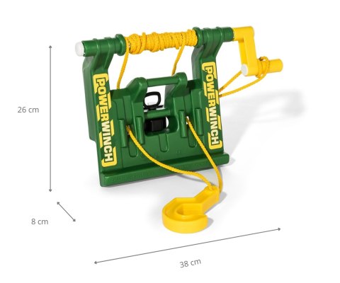 Rolly Toys Rolly Toys 408986 Wyciągarka do Rolly Toys Zielona Rolly Toys Rolly Toys 408986 Wyciągarka do Rolly Toys Zielona