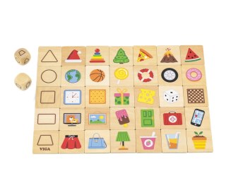 Viga Viga 44506 Puzzle - zestaw do nauki kształtów