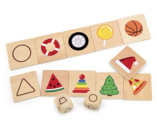 Viga Viga 44506 Puzzle - zestaw do nauki kształtów