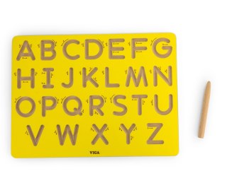 Viga Viga 44696 Drewniana tablica kreślarska - wielkie litery