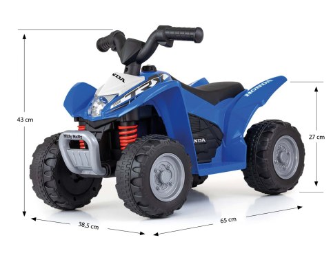 Milly Mally Milly Mally Pojazd na akumulator Quad HONDA ATV Blue