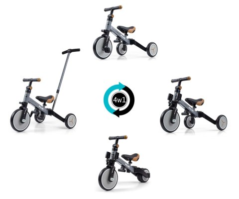 Milly Mally Milly Mally Rowerek 4w1 Optimus Plus Grey