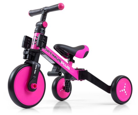 Milly Mally Milly Mally Rowerek 4w1 Optimus Plus Pink