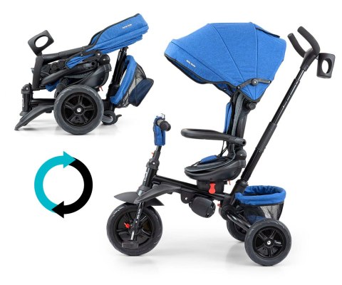 Milly Mally Rowerek Trójkołowy Stanley Rubber Navy-Black