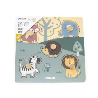 Viga Viga 44068 PolarB Puzzle z uchwytami - zwierzęta