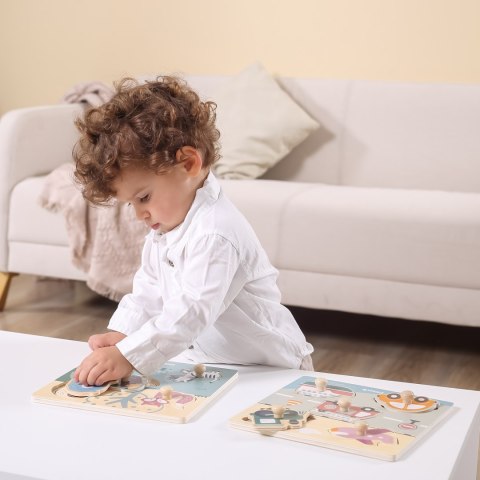 Viga Viga 44068 PolarB Puzzle z uchwytami - zwierzęta