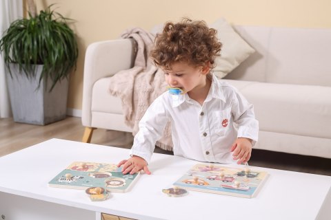 Viga Viga 44068 PolarB Puzzle z uchwytami - zwierzęta