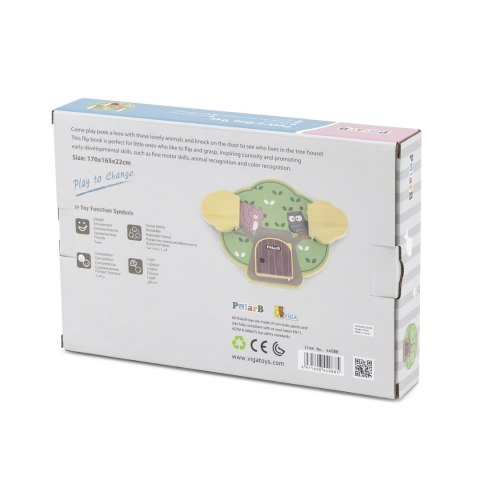Viga Viga 44088 PolarB Drzewo edukacyjne Peek-a-boo