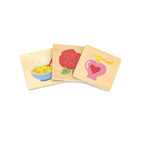 Viga Viga 44507 Puzzle - zestaw do nauki zmysłów