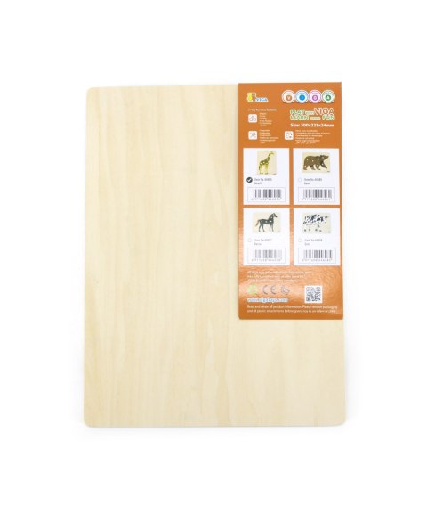 Viga Viga 44605 Puzzle na podkładcez uchwytami - Żyrafa