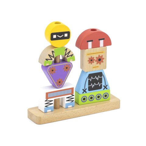 Viga Viga 44652 Klocki do ukladania - Roboty